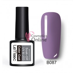 Oja semipermanenta LeMooc color UV / LED de 8 ml Cod B087 Violet